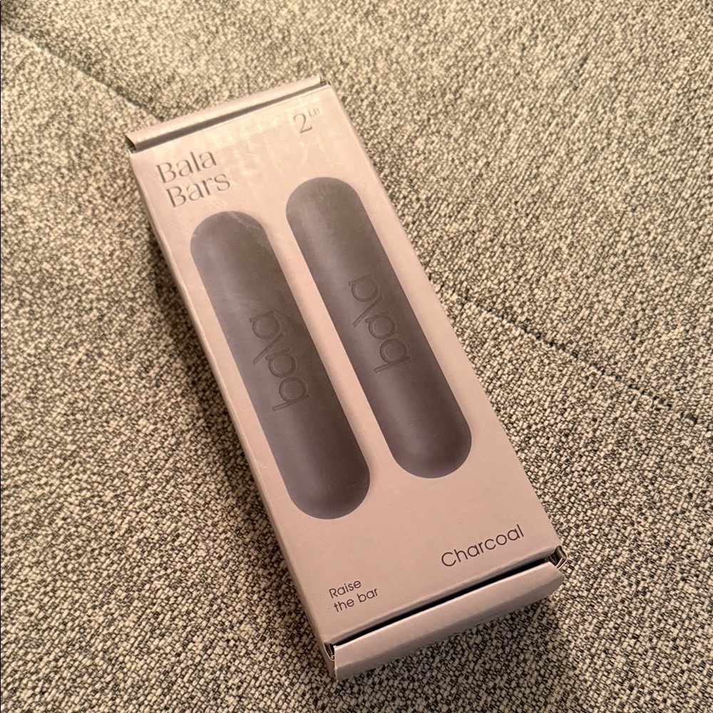 Bala Bars in Dark Gray 2lbs